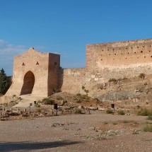 In the Roman fortress Castell de Sagunt